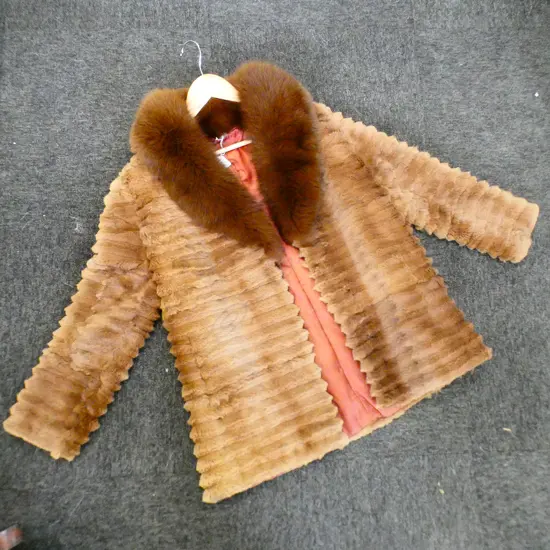 VINTAGE FUR JACKET