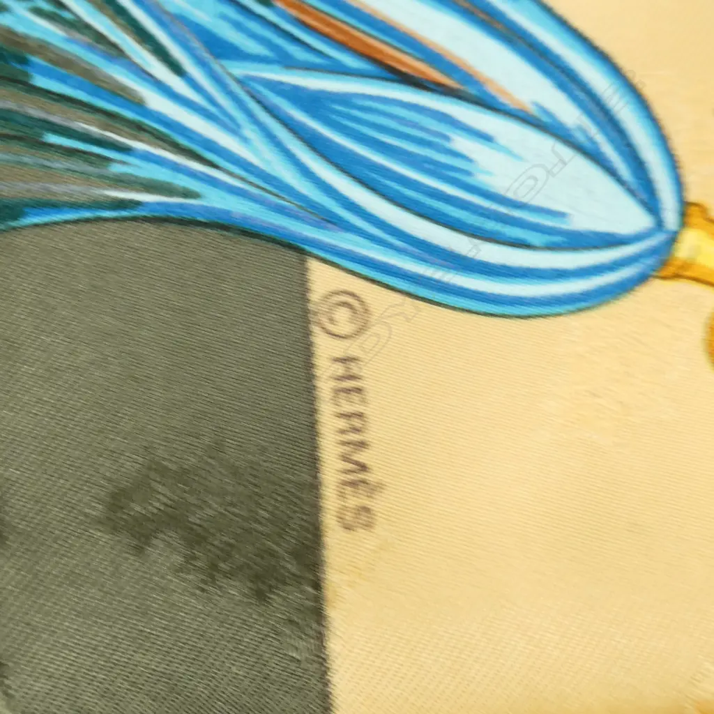 HERMES SILK SCARF 900x860mm Image 1++