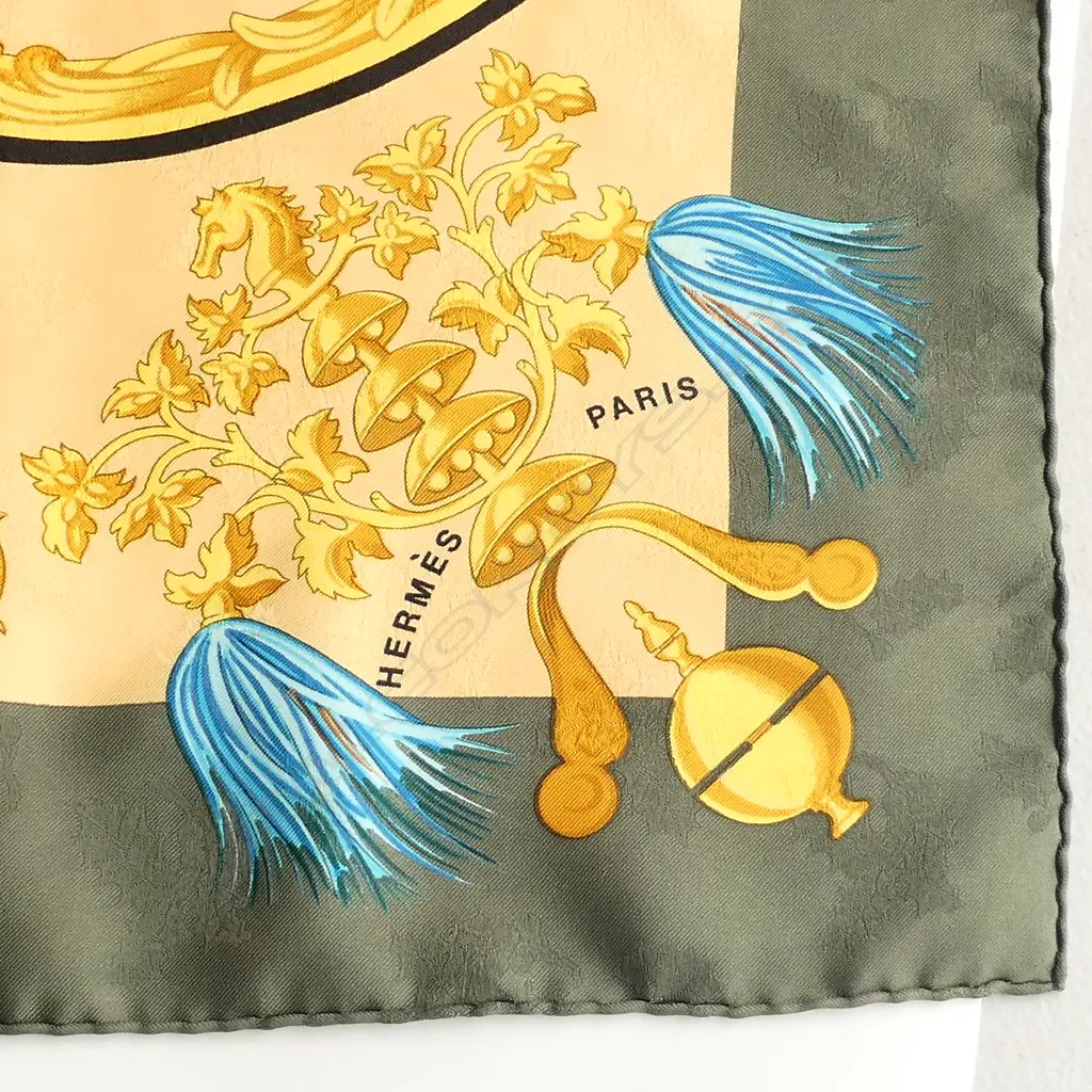 HERMES SILK SCARF 900x860mm Image 1++