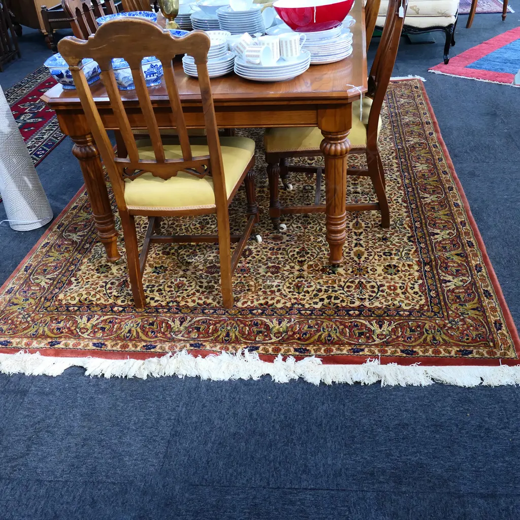 LG AUTUMN TONED MACHINE WOVEN RUG 3000x1960mm Image 1++