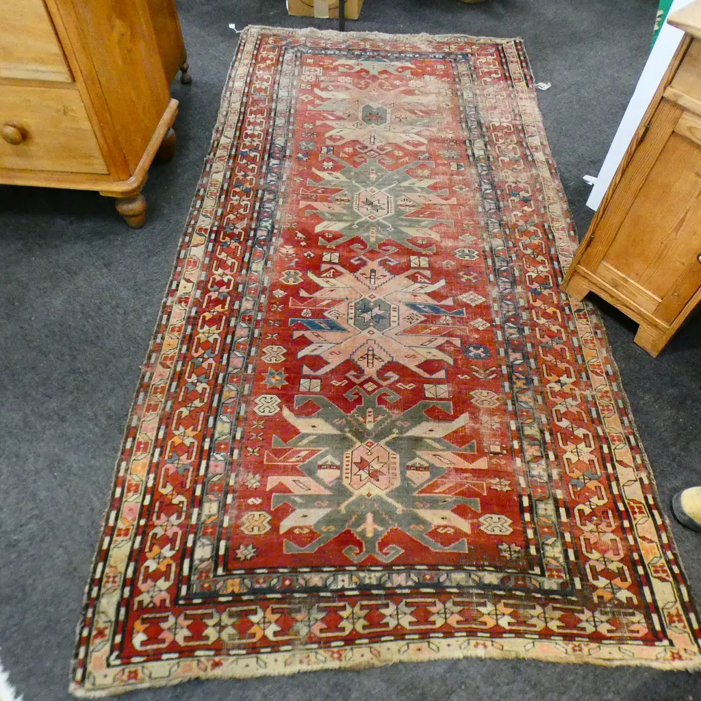 SHIRVAN AZERBAIJAN 2660x1310mm SEMI ANTIQUE - SOME WEAR Image 1++