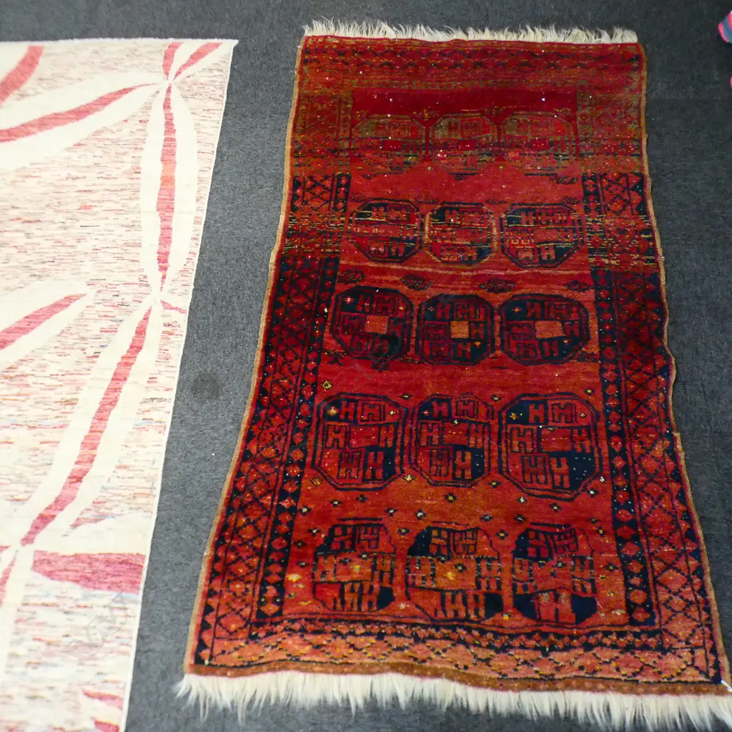 ALL WOOL AFGHANISTAN TURKOMAN 1770x970mm Image 1++