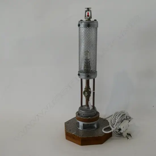 STEAMPUNK SIDE LAMP- WORKING H.530mm