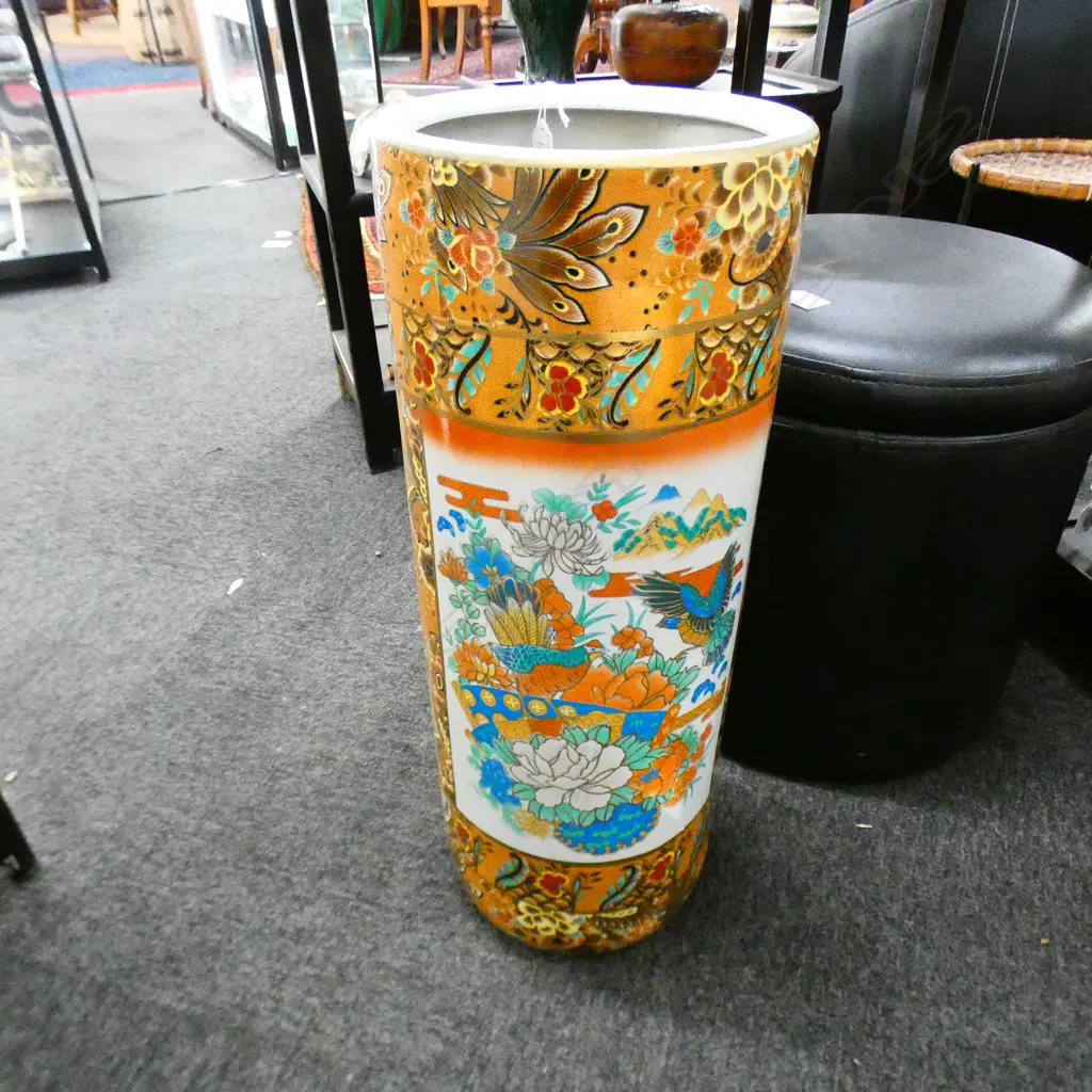 ORIENTAL UMBRELLA STAND H.595mm Image 1++