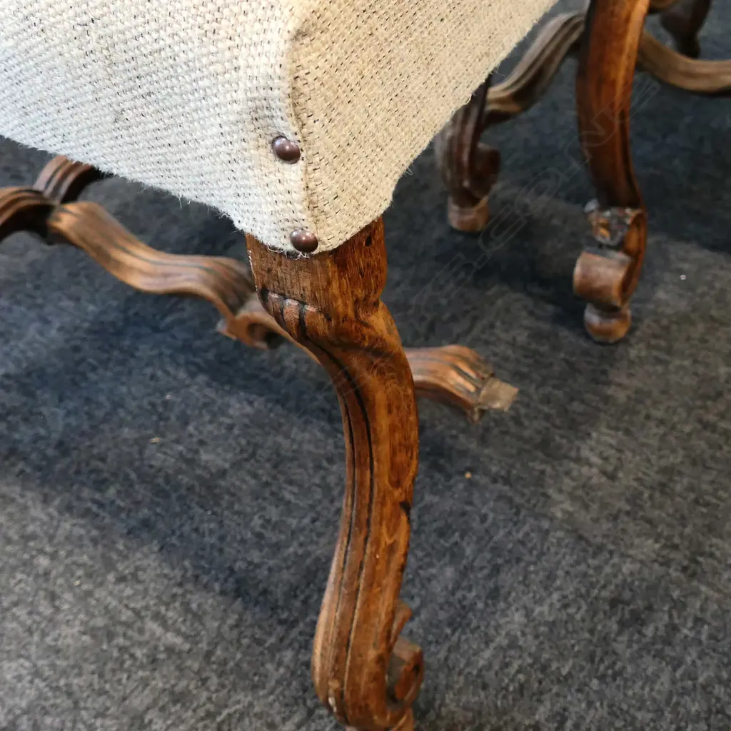 4 SPANISH STYLE DINING CHAIRS SOME A/F Image 1++