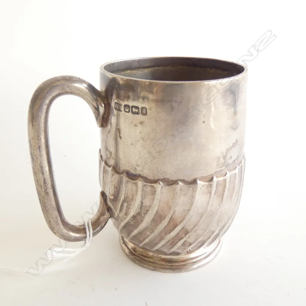 STG SILVER MUG SHEFFIELD 1899 158 GRAMS Image 1++