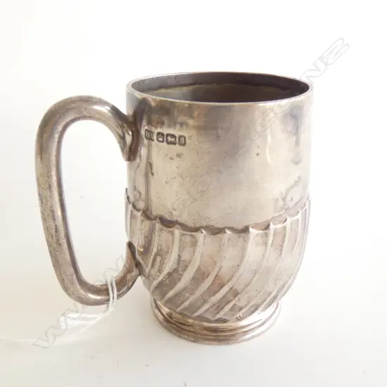 STG SILVER MUG SHEFFIELD 1899 158 GRAMS