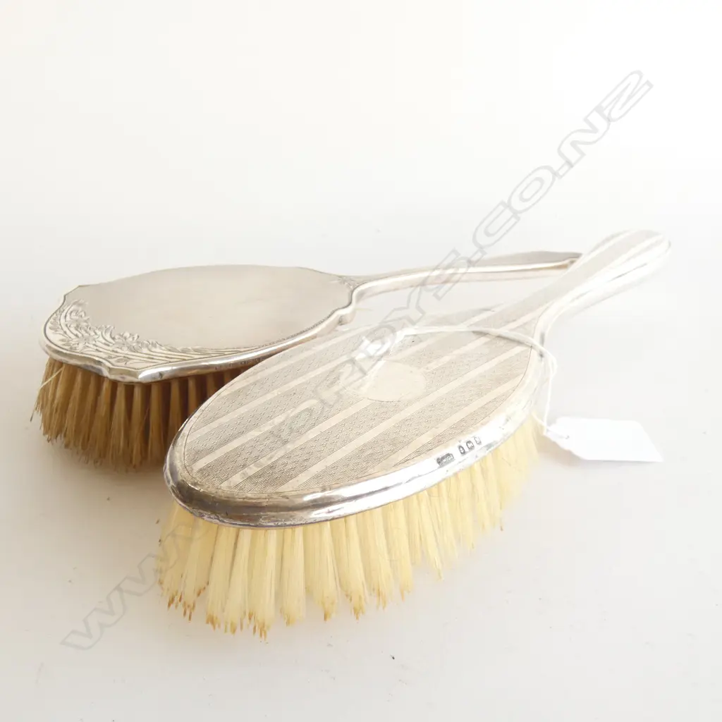2 STG SILVER BRUSHES B'HAM 1929 & 1972 Image 1++