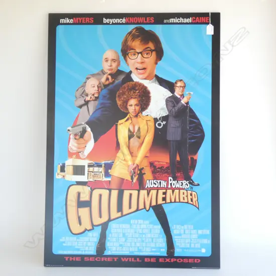 'GOLDMEMBER' MOVIE PRINT 900x610mm