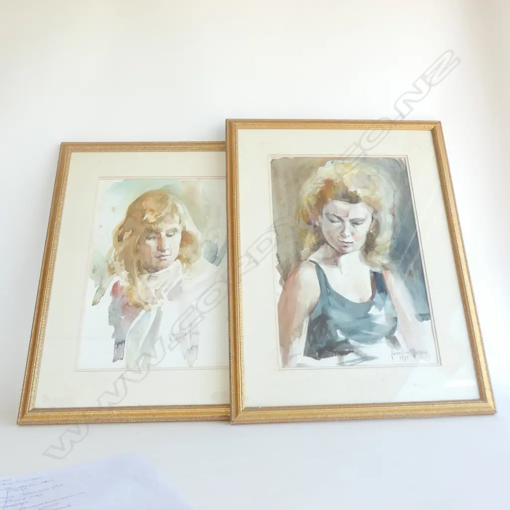 2  ERNESTINE MADDOX PORTRAITS 400x280mm Image 1++