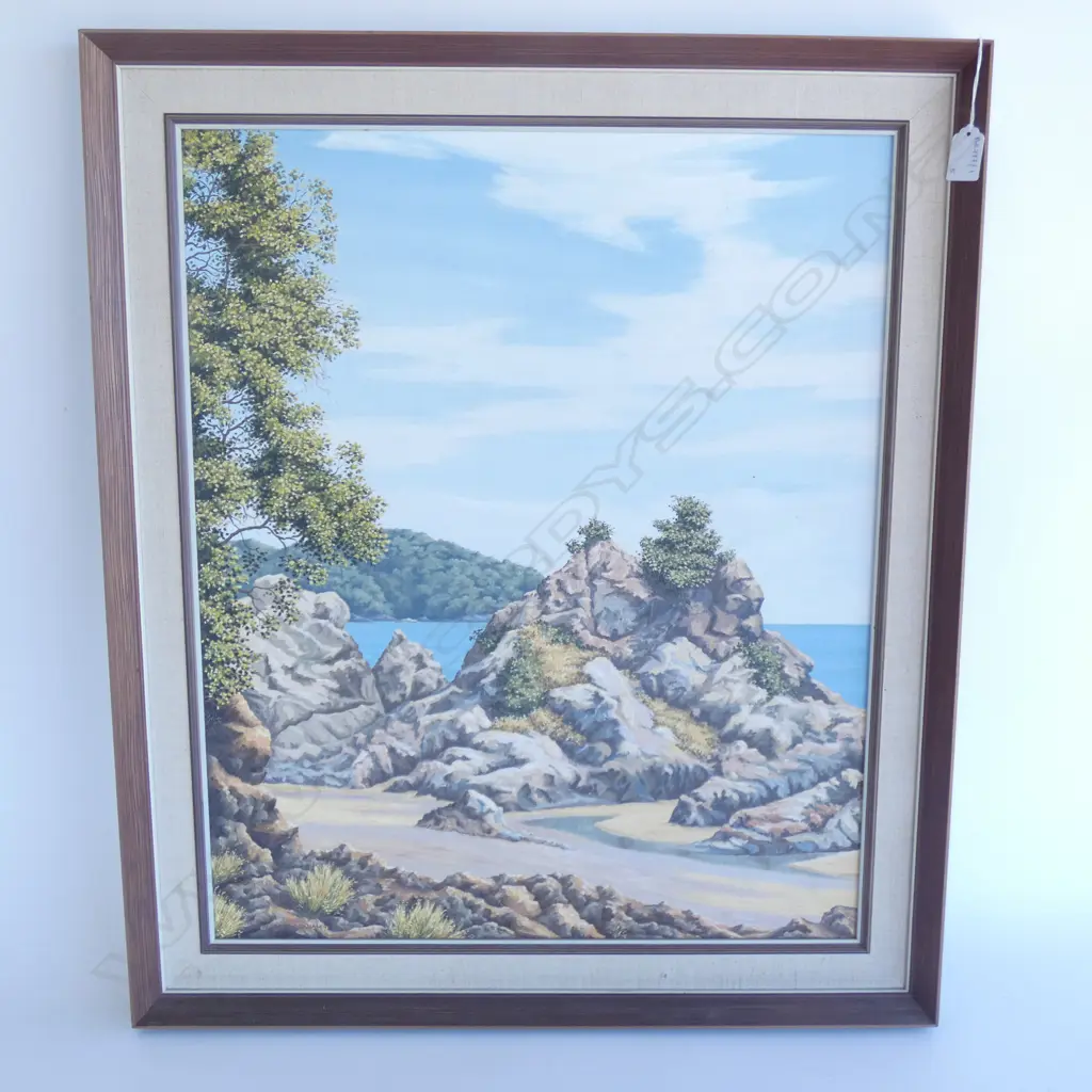 5 ARTWORKS; 4 LANDSCAPES & ROSES PRINT (2 UNFRAMED)... Image 1++