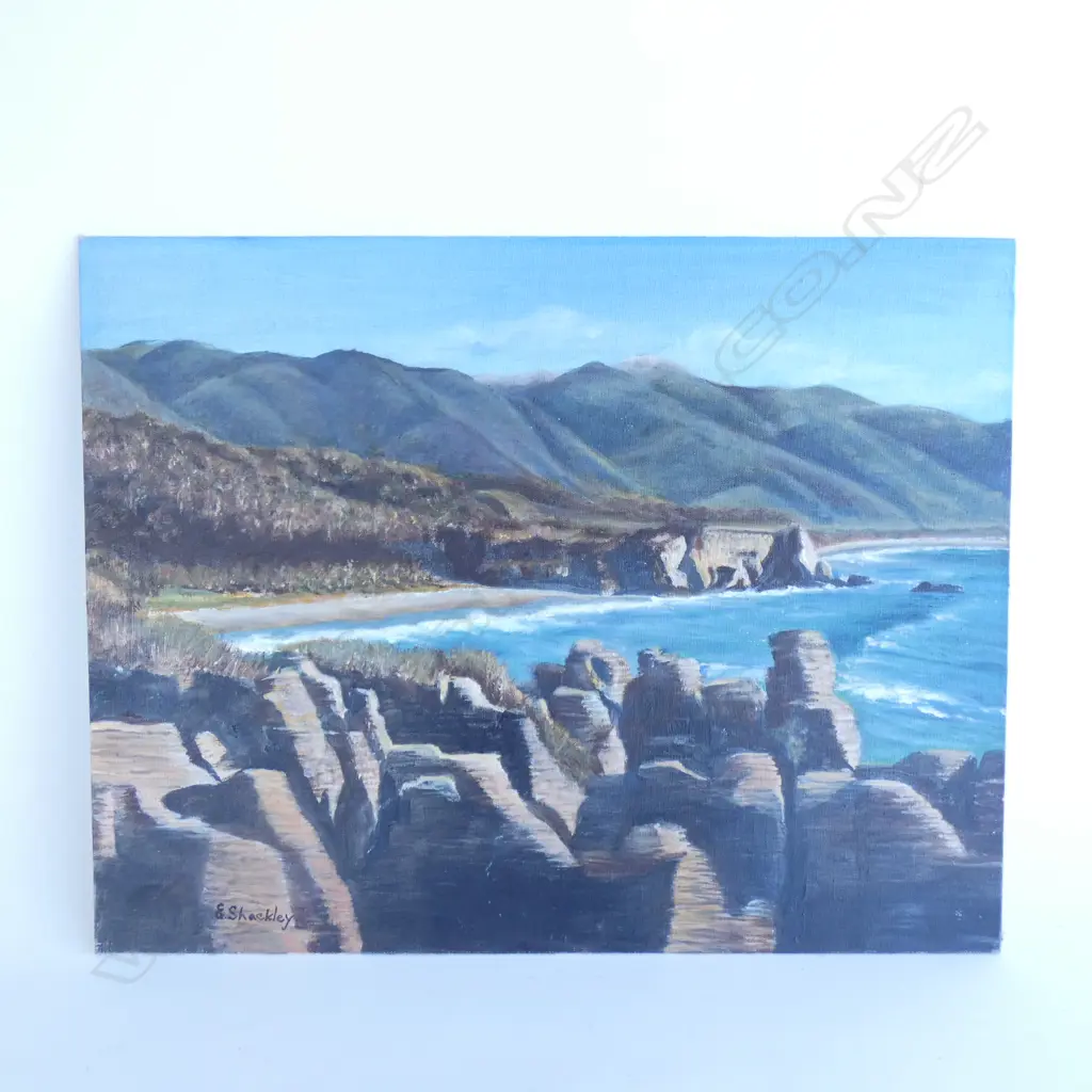 5 ARTWORKS; 4 LANDSCAPES & ROSES PRINT (2 UNFRAMED)... Image 1++