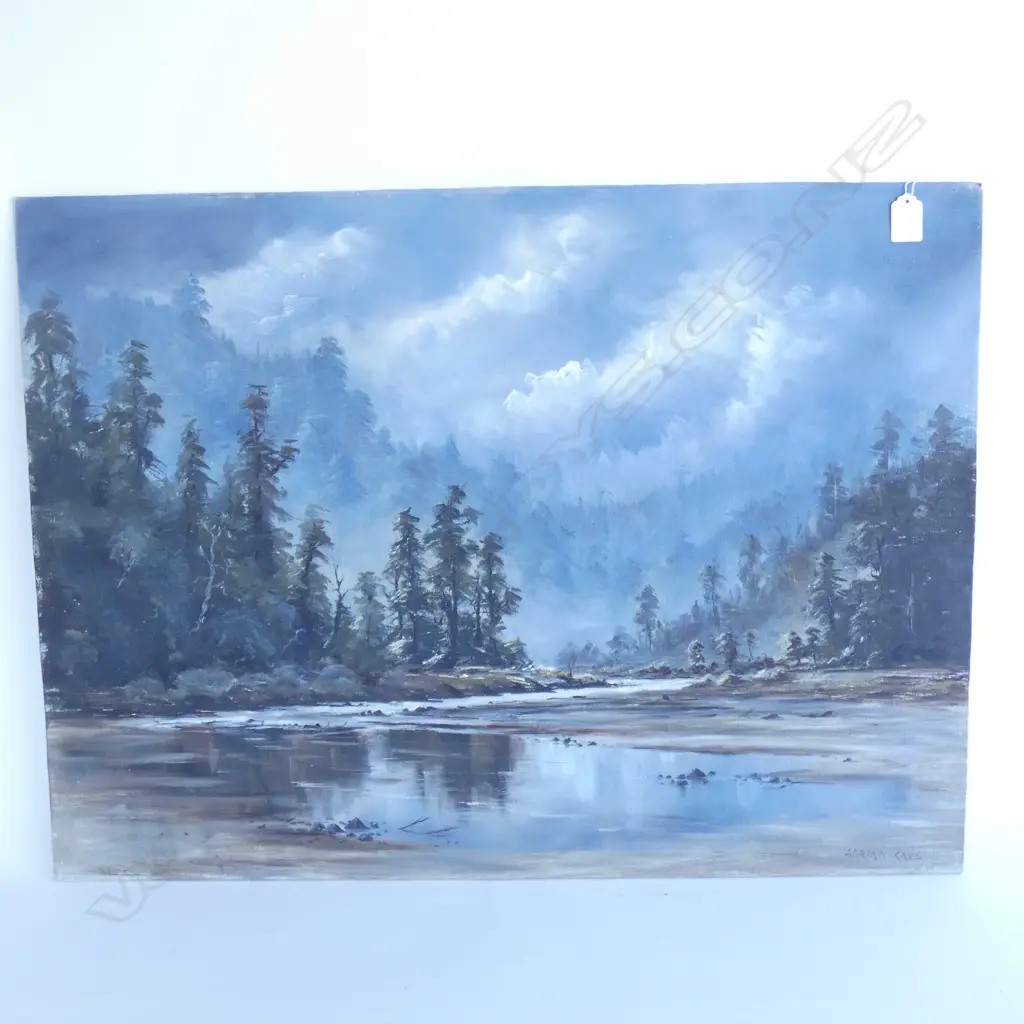 5 ARTWORKS; 4 LANDSCAPES & ROSES PRINT (2 UNFRAMED)... Image 1++