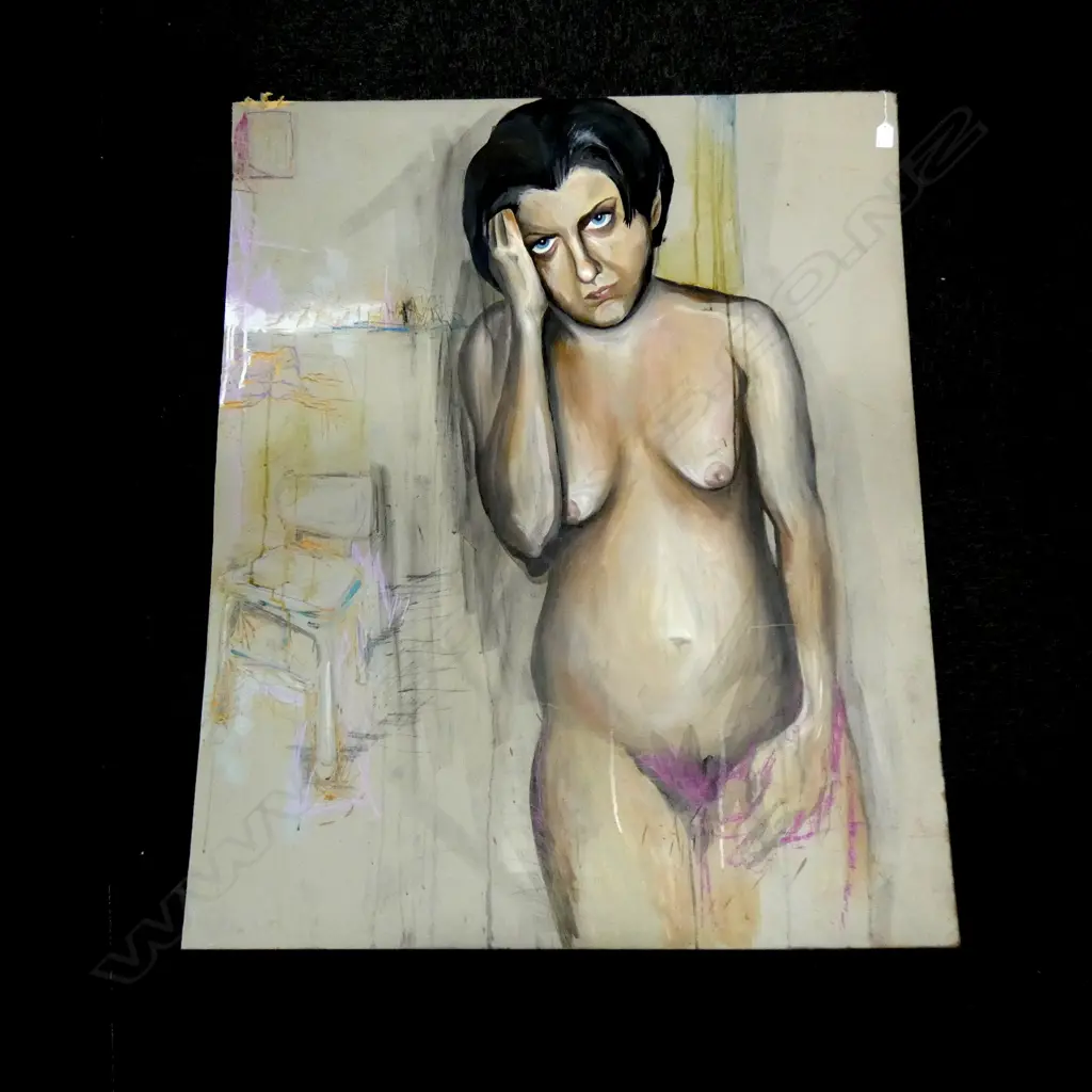 3 NUDES - ACRYLIC ON MDF - EX COLLECTION ALISTER TAYLOR... Image 1++