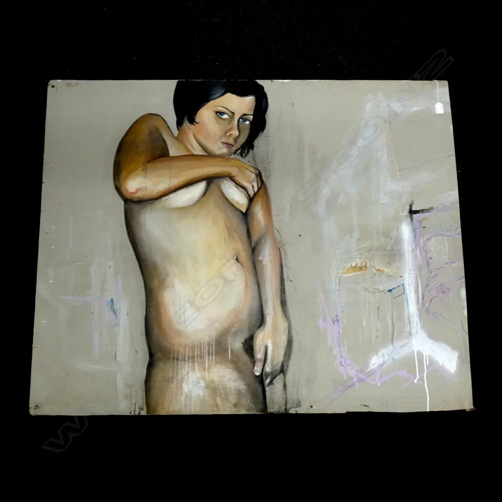 3 NUDES - ACRYLIC ON MDF - EX COLLECTION ALISTER TAYLOR... Image 1++