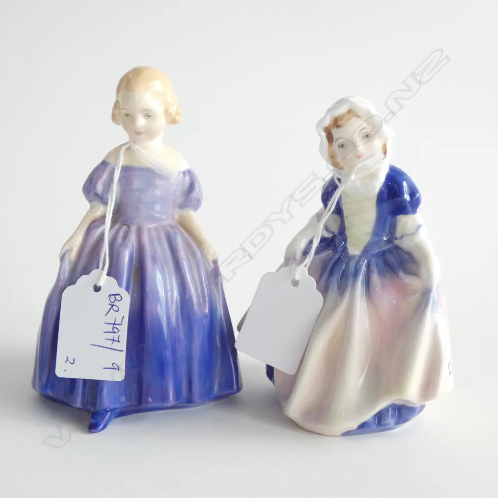 2 ROYAL DOULTON FIGURINES; 'DINKY DO' & 'MARIE' H.120mm Image 1++