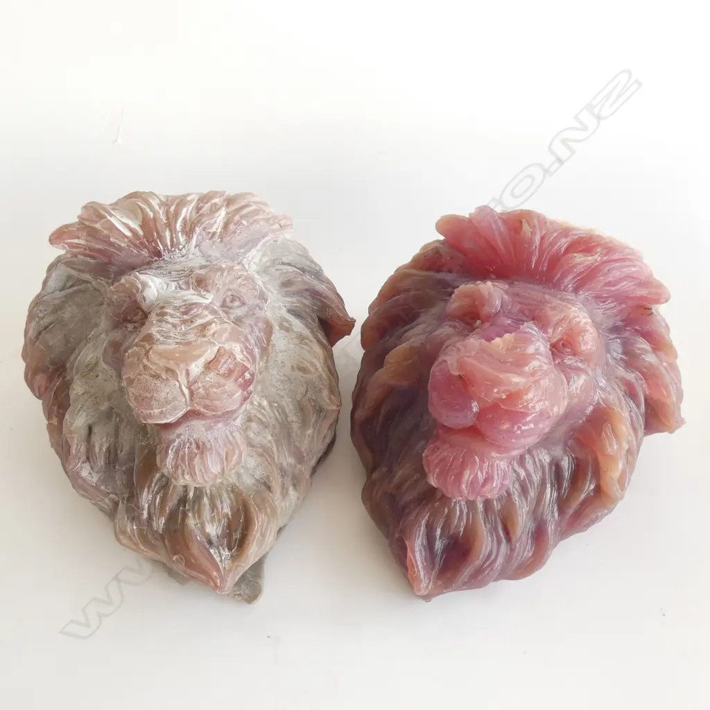 PR BESPOKE NZ MADE CAST RESIN LION WALL BRACKETS H.220mm Image 1++