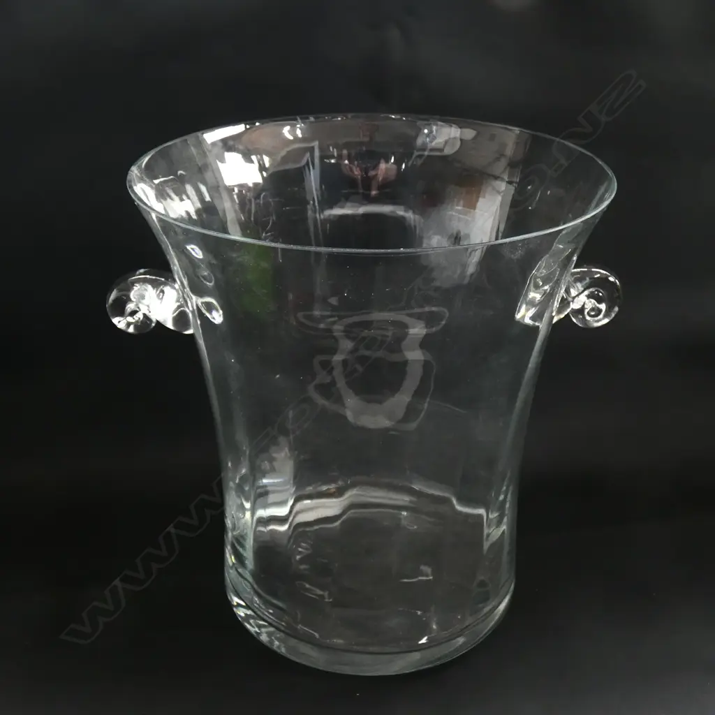 LG CRYSTAL GLASS ICE BUCKET H. 265 DIA 250MM Image 1++