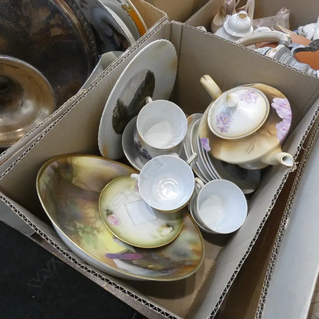 BOX LOT ASST. POLISH / AUSTRIAN CHINA ETC Image 1++
