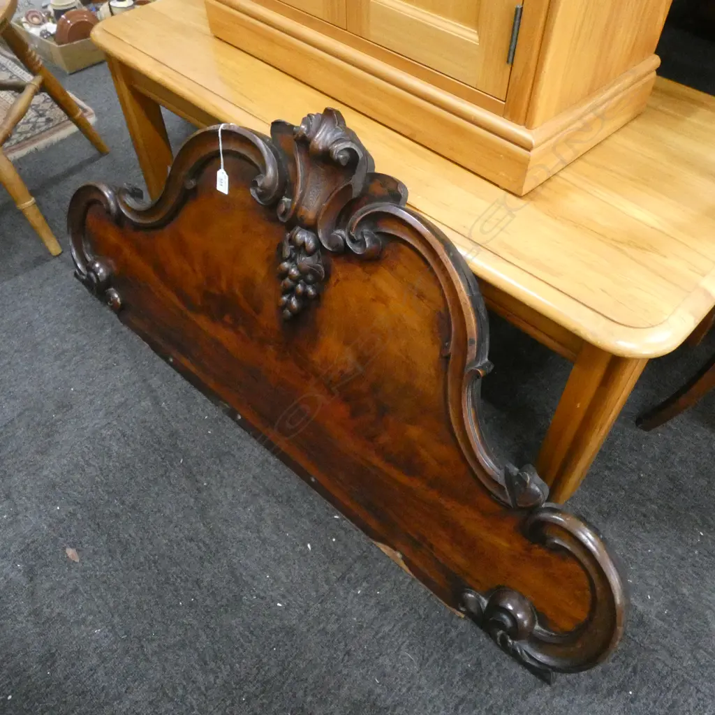 VICTORIAN CHIFFONIER BACK PIECE W.1200mm Image 1++