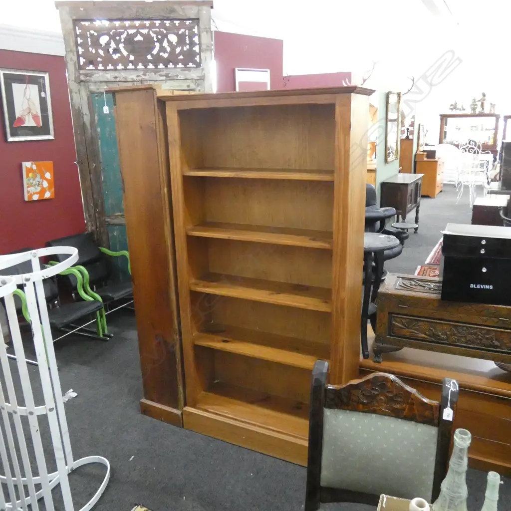 LARGE PINE BOOKCASE... Image 1++