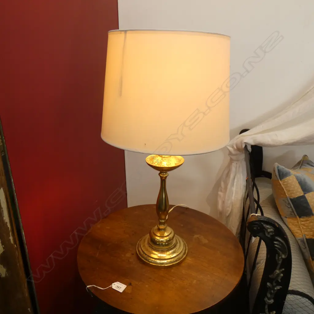 BRASS TABLE LAMP H 600MM Image 1++