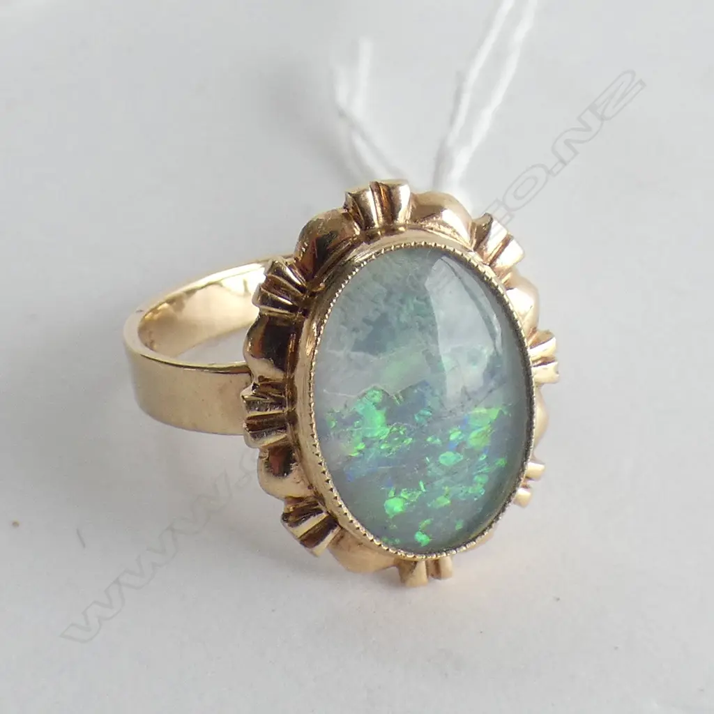 9CT OPAL RING Image 1++