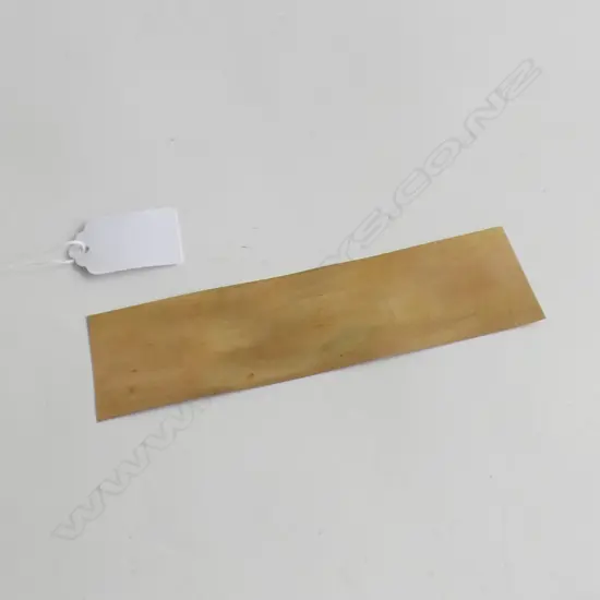 24k SHEET OF GOLD FOIL 140 x 40mm. 7.8gms