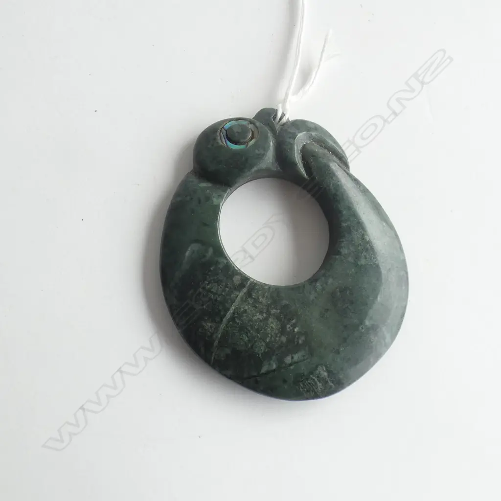 MIKE HIGGS GREENSTONE PENDANT L.75mm Image 1++