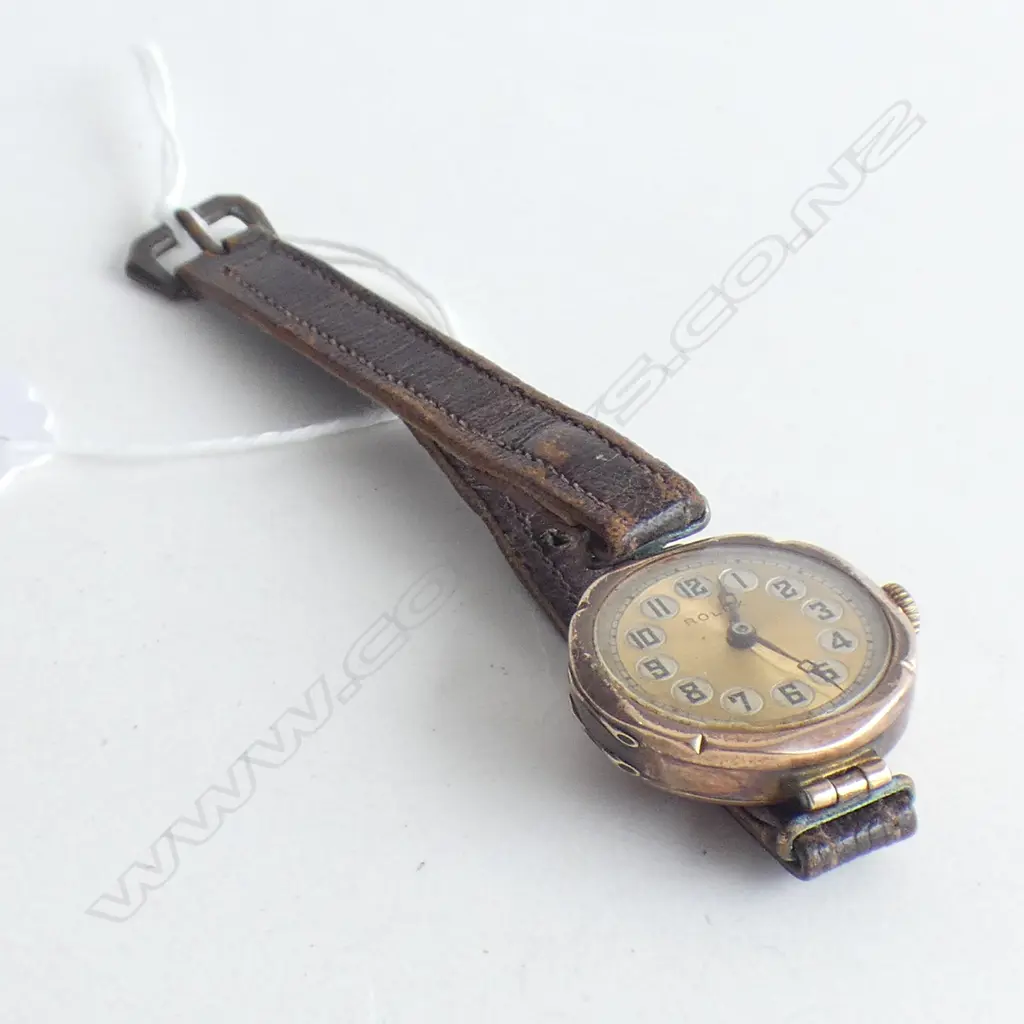 VINTAGE 9CT LADIES ROLEX WRISTWATCH  Image 1++