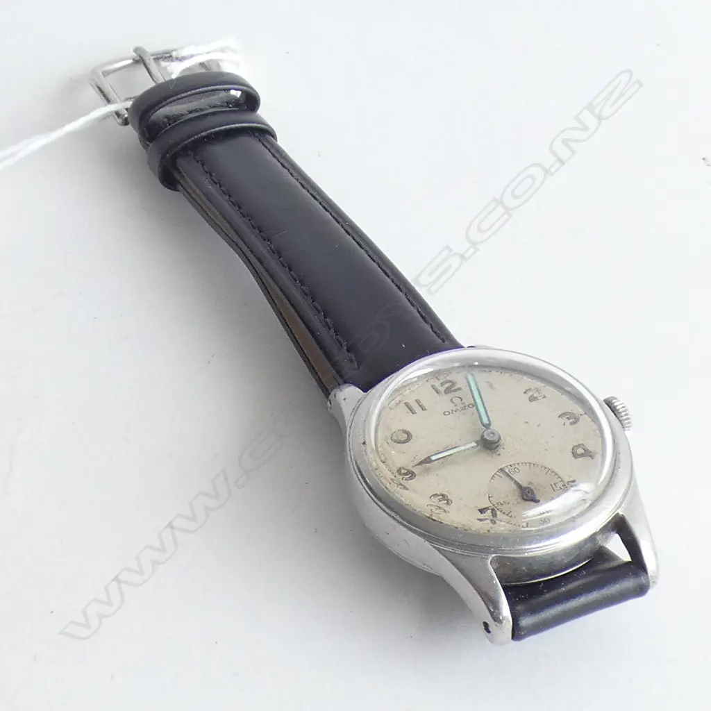 VINTAGE OMEGA STAINLESS WRISTWATCH MECHANICAL RUNNING Image 1++