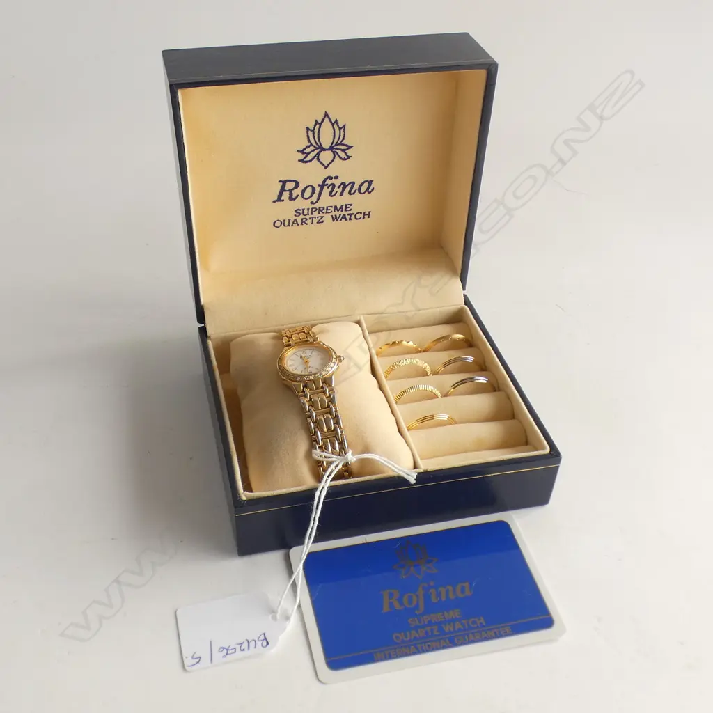 ROFINA LADIES QUARTZ WATCH, BOXED  Image 1++