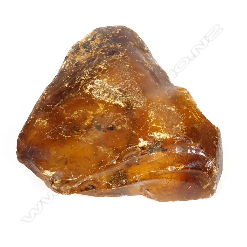 KAURI GUM BOULDER, TRANSLUCENT WITH INCLUSIONS, 1.6KG, 230 x 60 x 230mm Image 1++