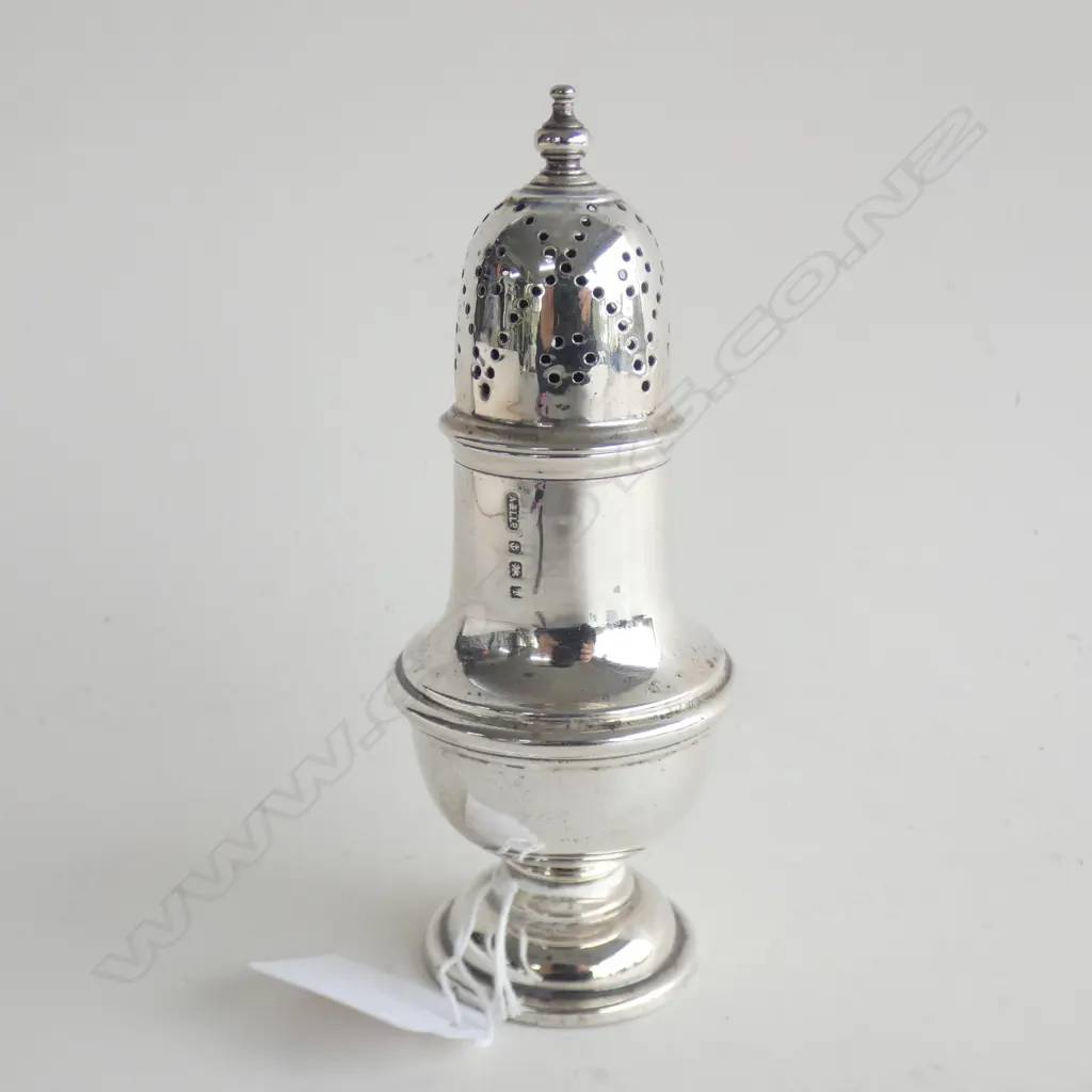 SILVER SUGAR CASTER BIRMINGHAM 1910  Image 1++