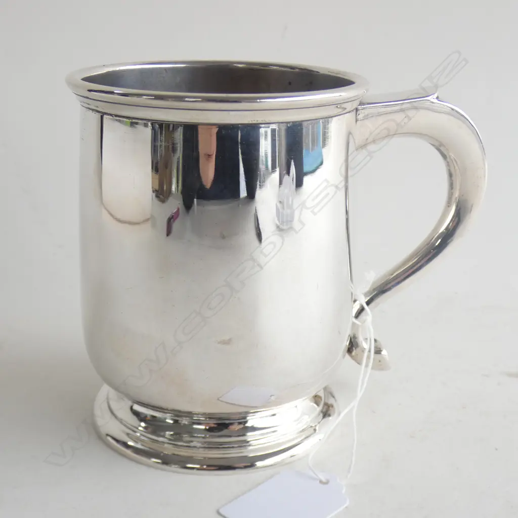 SILVER MUG BIRMINGHAM 1955 243gm Image 1++
