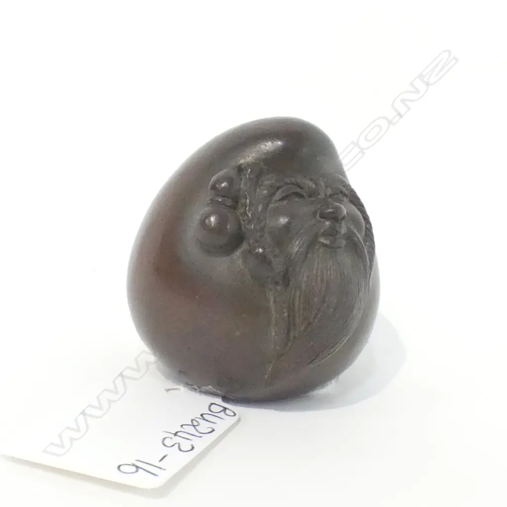 CHINESE BRONZE SHOULAO  H 40MM Image 1++