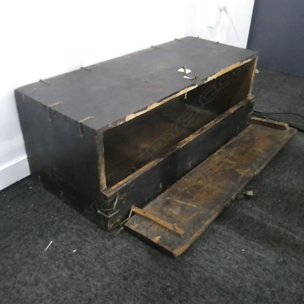 OLD ORIENTAL CHEST 790x290x330mm Image 1++