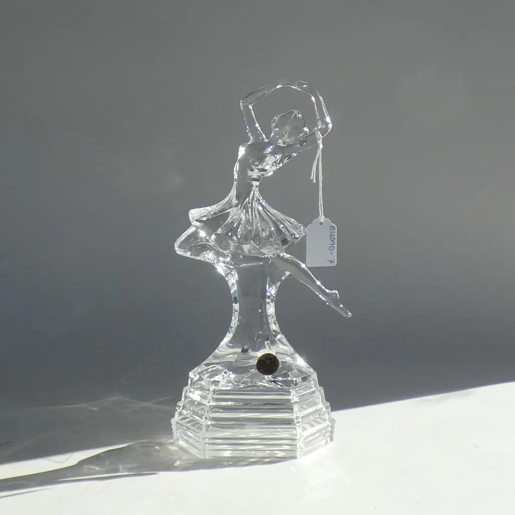 VINTAGE ITALIAN RCR CRYSTAL BALLERINA, H. 265MM Image 1++
