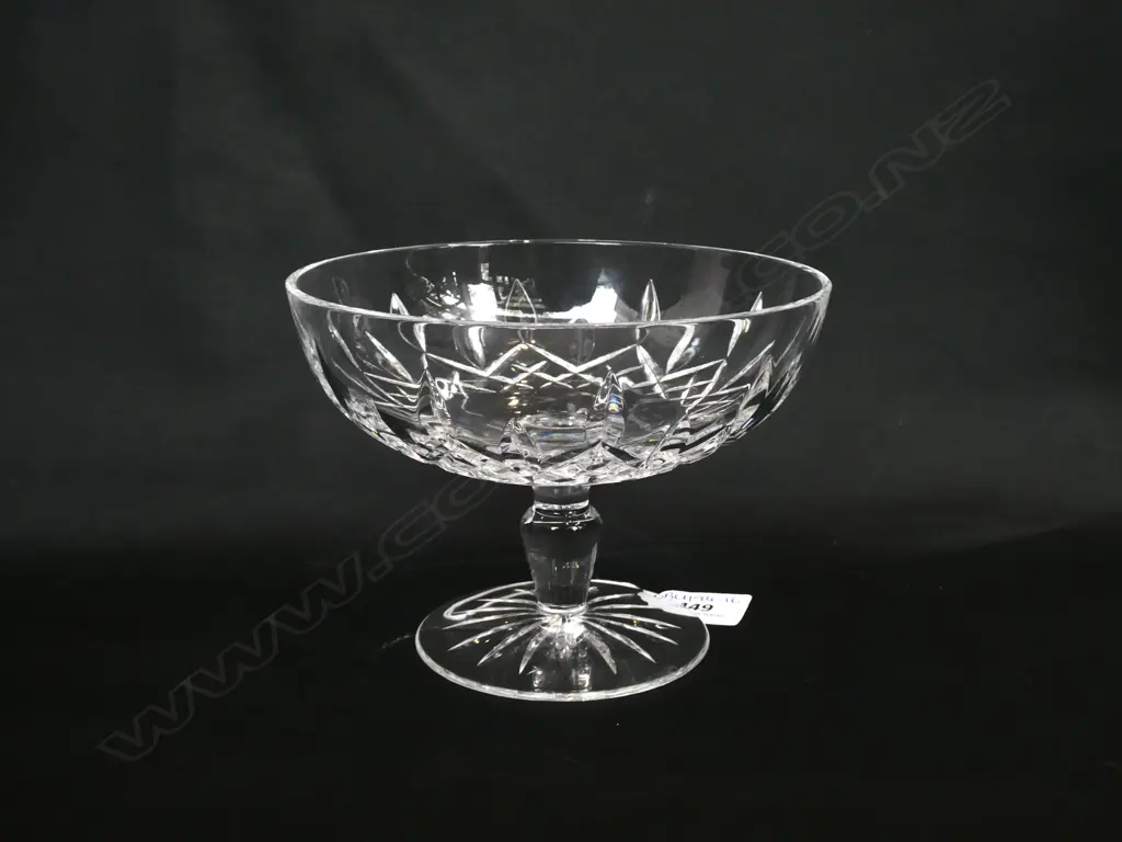 WATERFORD CRYSTAL COMPORT H. 120mm D. 160mm Image 1++