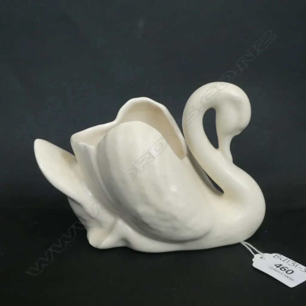 WHITE CROWN LYNN SMALL SWAN L. 115mm Crown mark Image 1++