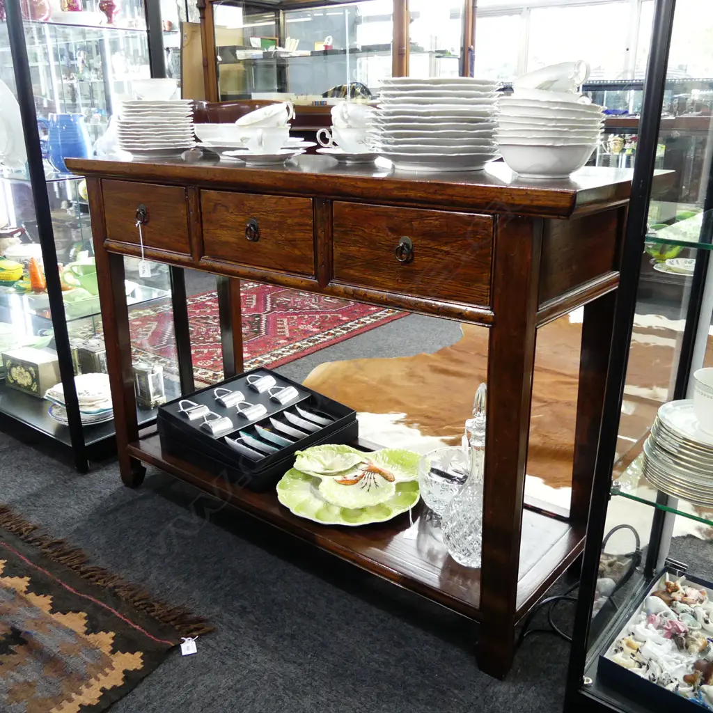 CHINESE STYLE CONSOLE TABLE 1200 x 400 x 800mm Image 1++