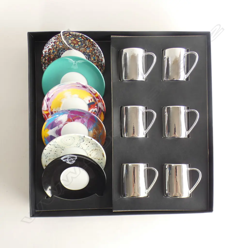 DAMIEN HIRST COFFEE SET - in original box Image 1++