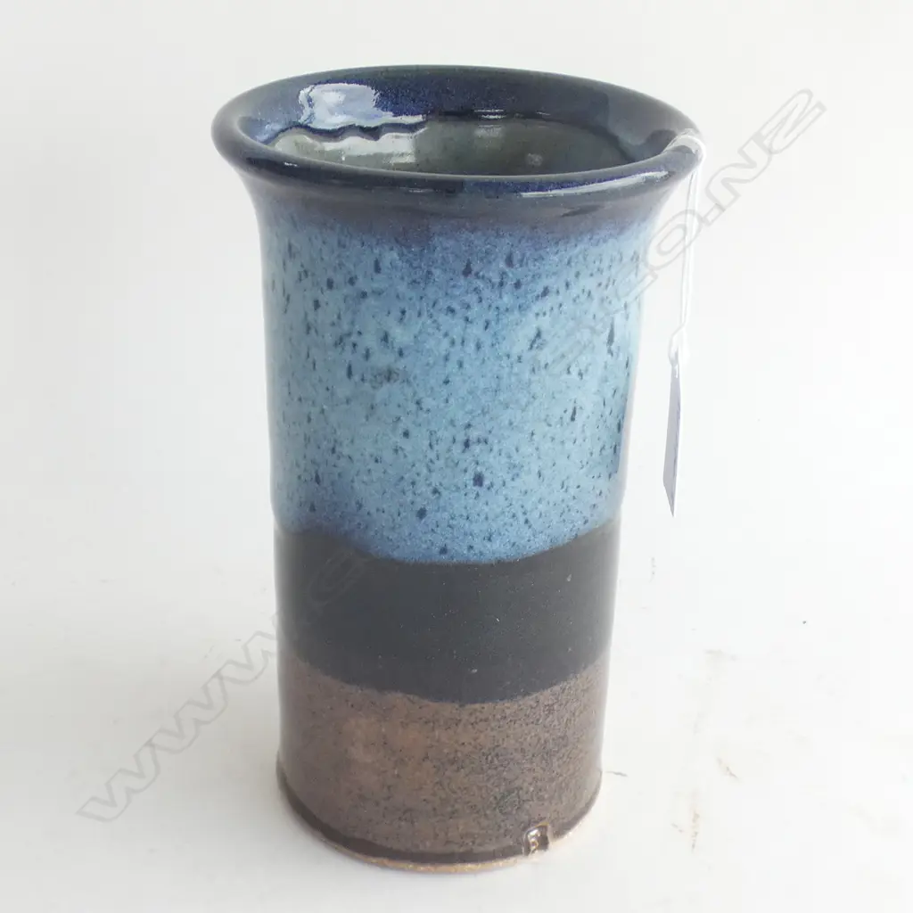 PETER STICHBURY CYLINDER GLAZE VASE H.175mm Image 1++