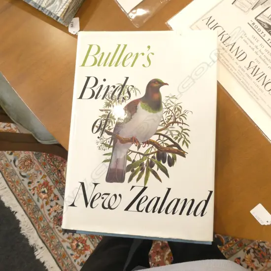 CASED BOOK; BULLERS BIRDS OF NEW ZEALAND