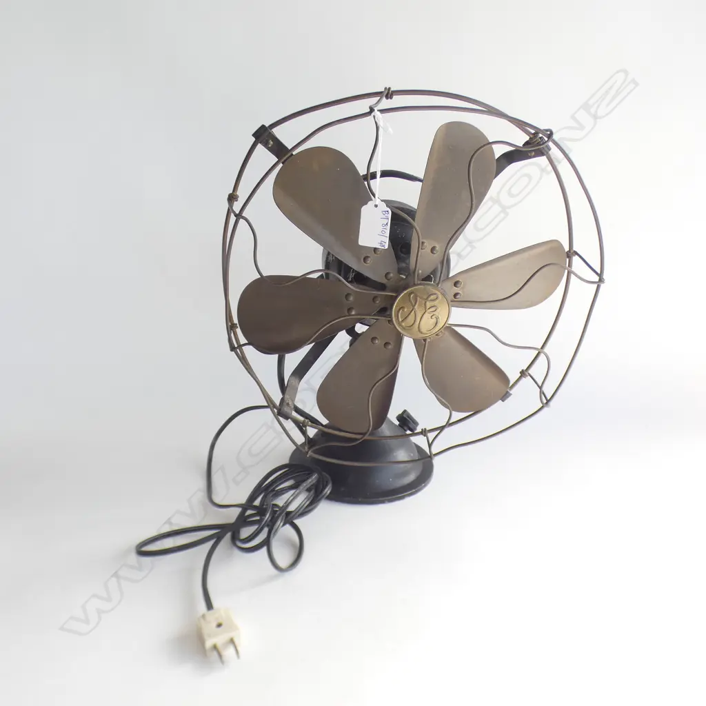 VINTAGE GENERAL ELECTRIC FAN H.400mm Image 1++
