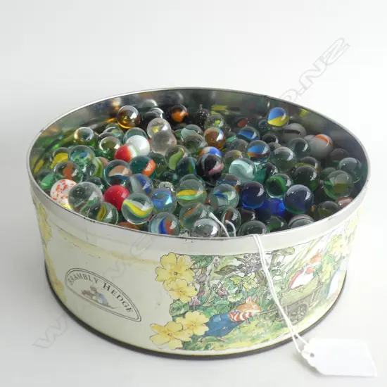 TIN ASST. MARBLES