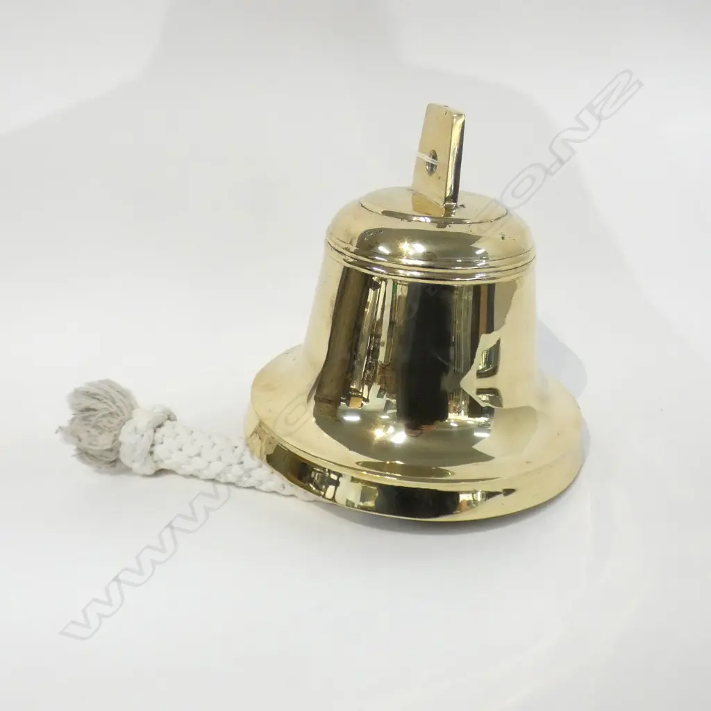 SOLID BRASS SHIPS BELL H.190mm Image 1++
