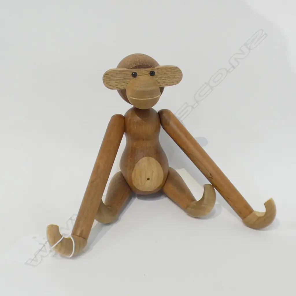 DANISH BOJENSEN STYLE WOODEN MONKEY H  180MM Image 1++