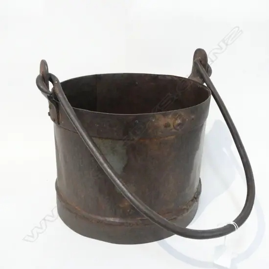 VINTAGE METAL BUCKET 280mm dia