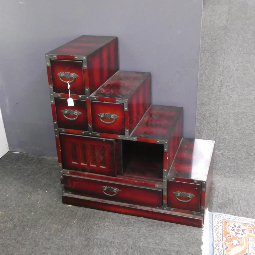 ORIENTAL STEPPED DRAWERS 700x380x750mm Image 1++